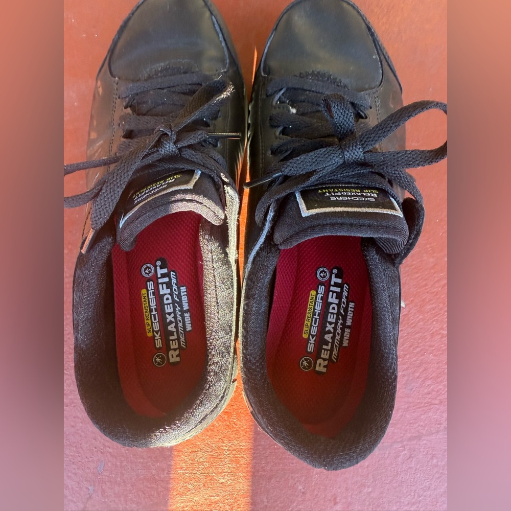 Sketchers women relaxfit slip resistant work shoes size 6 - Picture 10 of 16